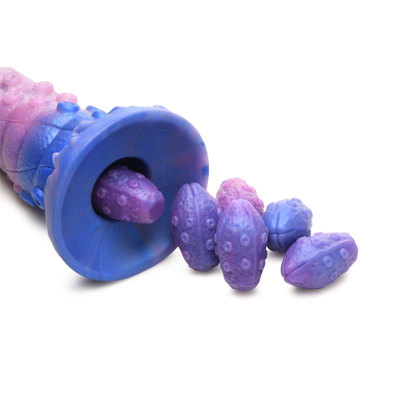 Tenta-Queen Ovipositor Dildo with 6 Eggs