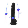 Dildo Dual Density Model 1 15 Black