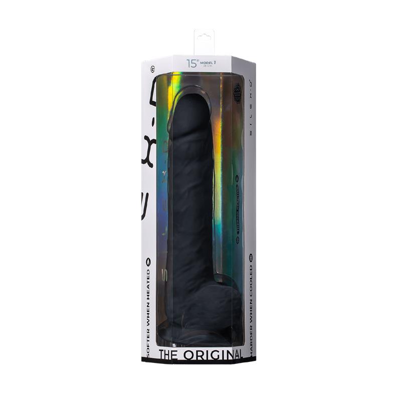 Dildo Dual Density Model 1 15 Black