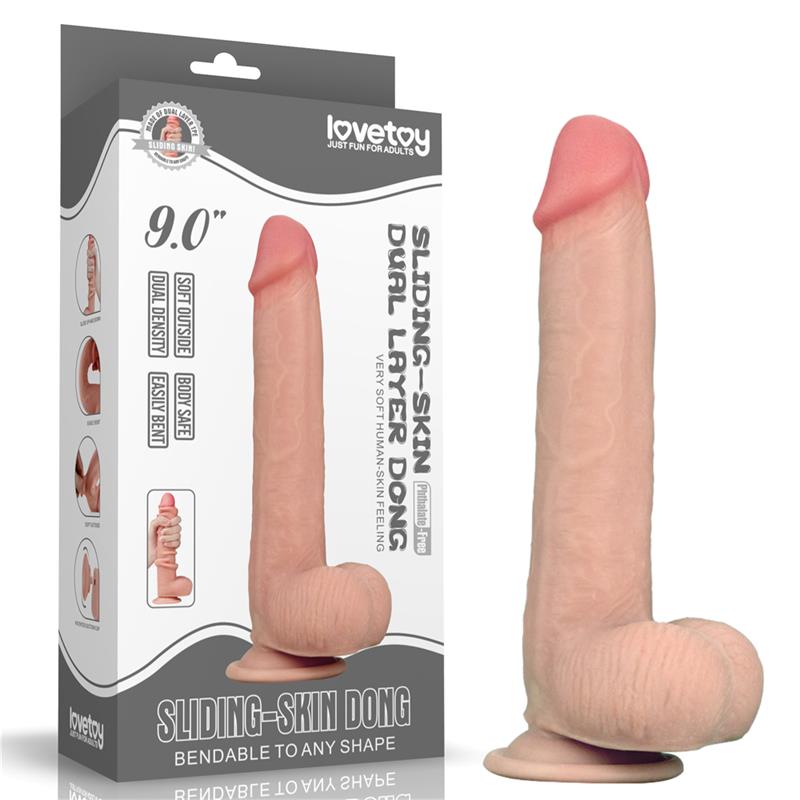 Sliding Dildo 9 Flesh