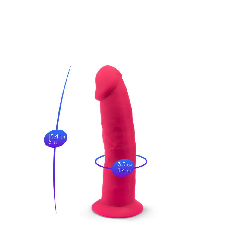 Dildo Dual Density Mod. 2 - 6 Pink