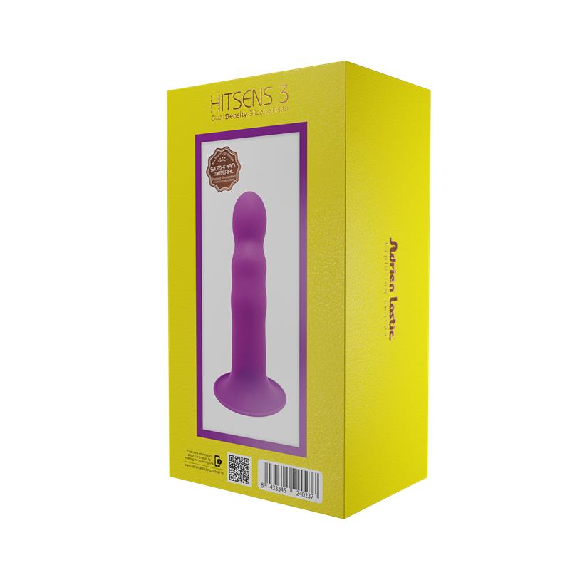 Dildo Hitsens 3 Dual Density Purple