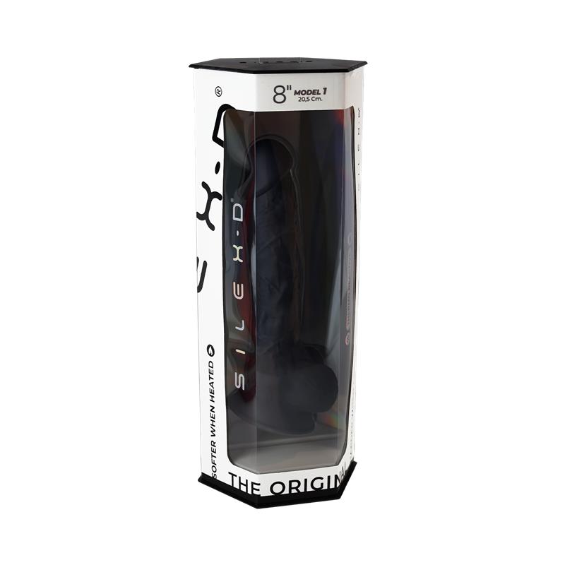 Dildo Dual Density Mod. 1 - 8 Black