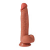 Leo Dildo Double Hardness Dual Layer Silicone 9.44