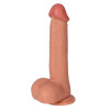 Bill Dildo Dual Layer Silicone 8.66