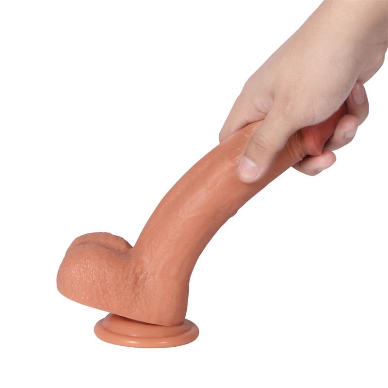 Bill Dildo Dual Layer Silicone 8.66