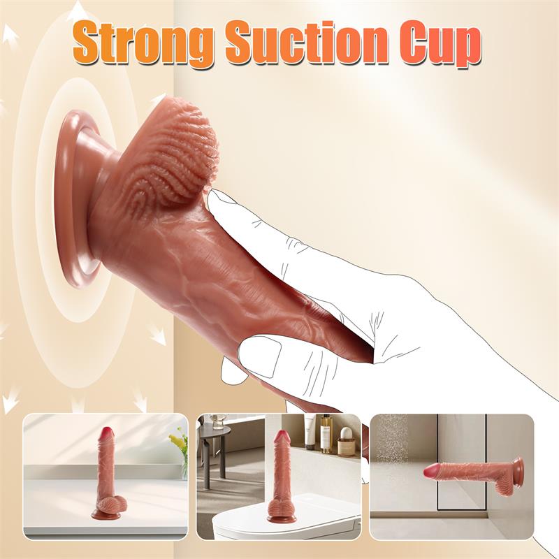 Marvin Dildo with Thrusting and Vibratiion 8.07