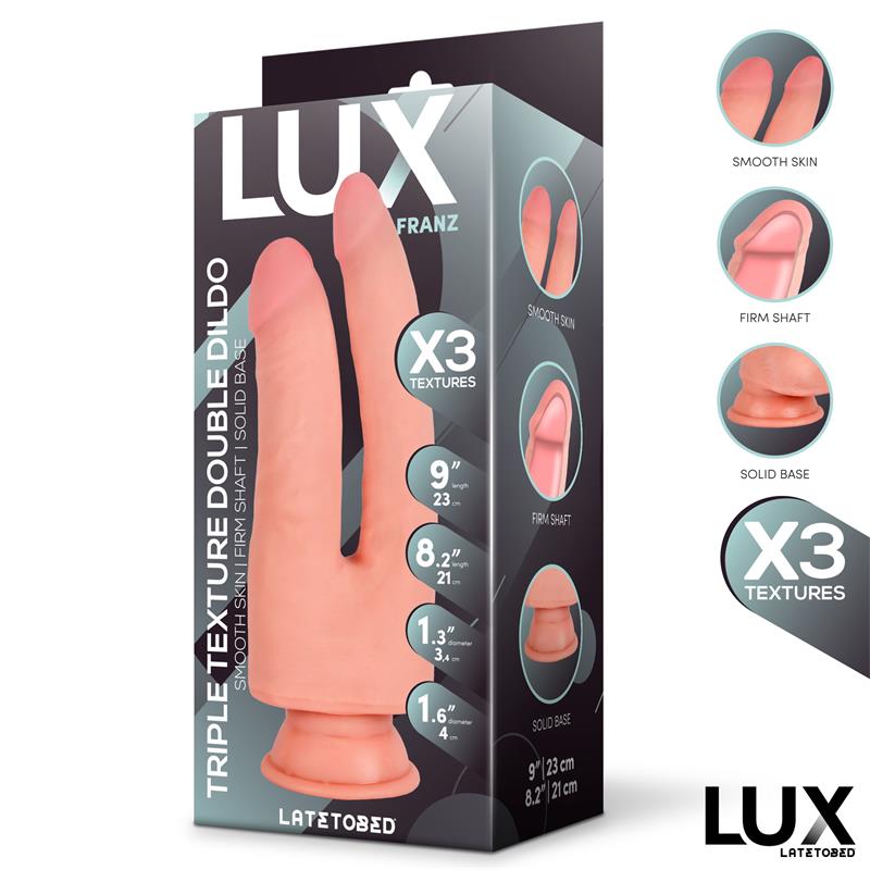 Franz Triple Density Double Dildo 8.2 - 9