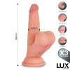 Lars Triple Density Dildo with Swinging Balls 7.6