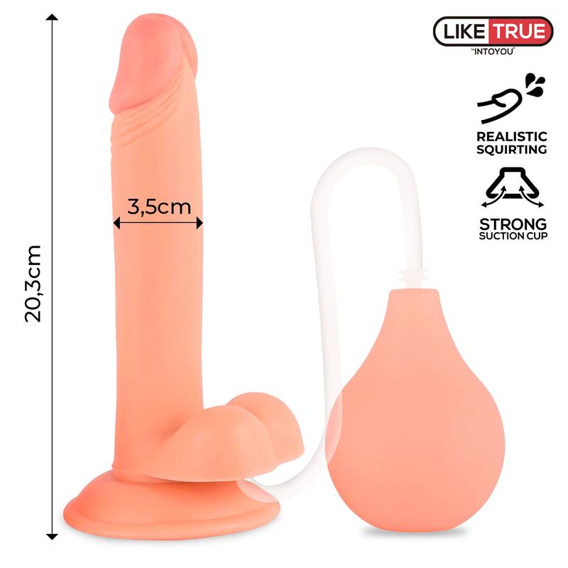 Squirtz Squirting Realistic Dildo 8 - 20.3 cm