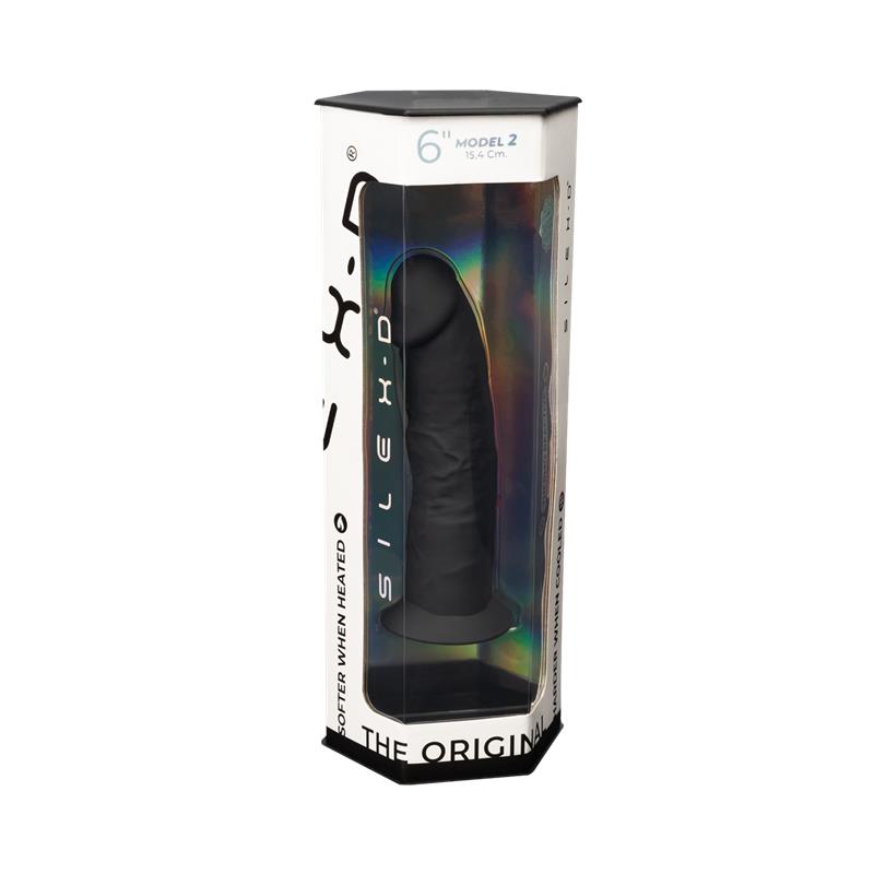 Dildo Dual Density Mod. 2 - 6 Black