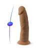 Dildo Dual Density Mod. 2 - 7.5 Caramel