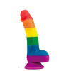 Dildo Prider 8 Liquid Silicone LGBT