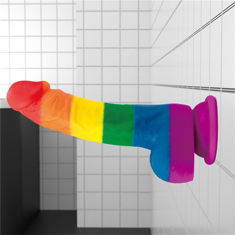 Dildo Prider 8 Liquid Silicone LGBT