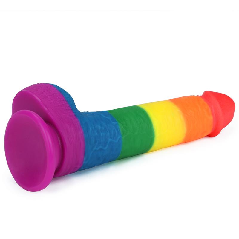 Dildo Prider 9 Liquid Silicone LGBT