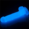 Dildo 8.5 Lumino Blue Light