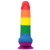 Dildo Prider 7.5 Liquid Silicone LGBT
