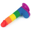 Dildo Prider 7.5 Liquid Silicone LGBT