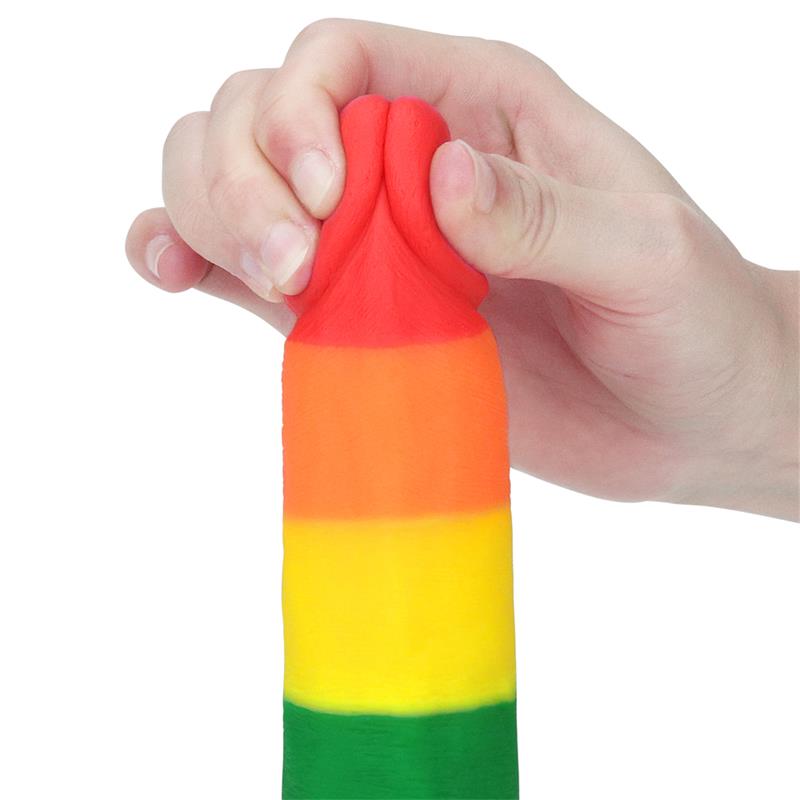 Dildo Prider 7.5 Liquid Silicone LGBT