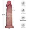 Sliding PRO II Dildo Sliding Skin Dual-layer 9
