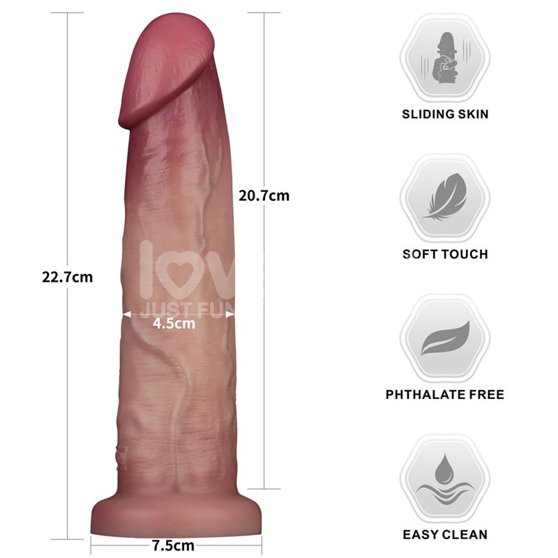 Sliding PRO II Dildo Sliding Skin Dual-layer 9