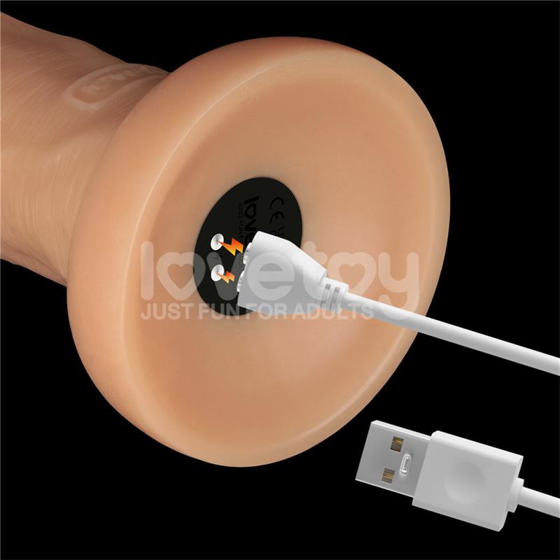 Power Basics Dildo with Vibration 10