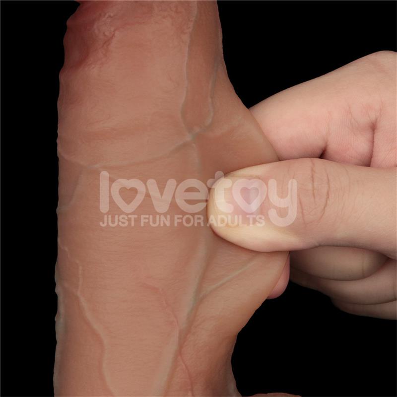 Sliding Pro Dildo Sliding Skin Dual Layer 8.5