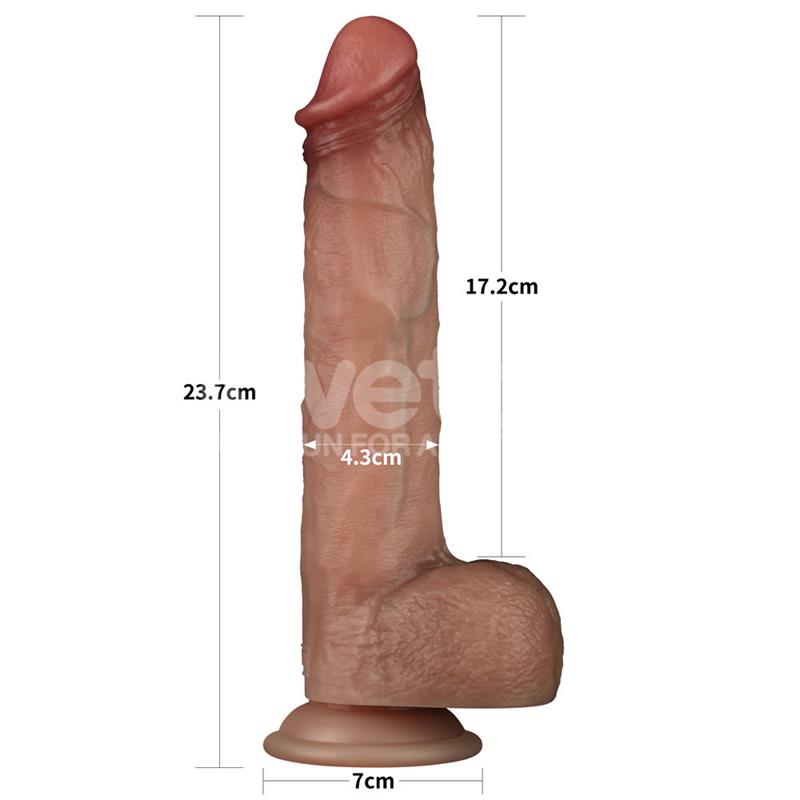 Sliding Pro Dildo Sliding Skin Dual Layer 9