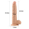 Dildo Real Extreme 9.5 Flesh