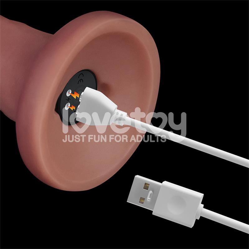 Dual Density Dildo with Vibration 8