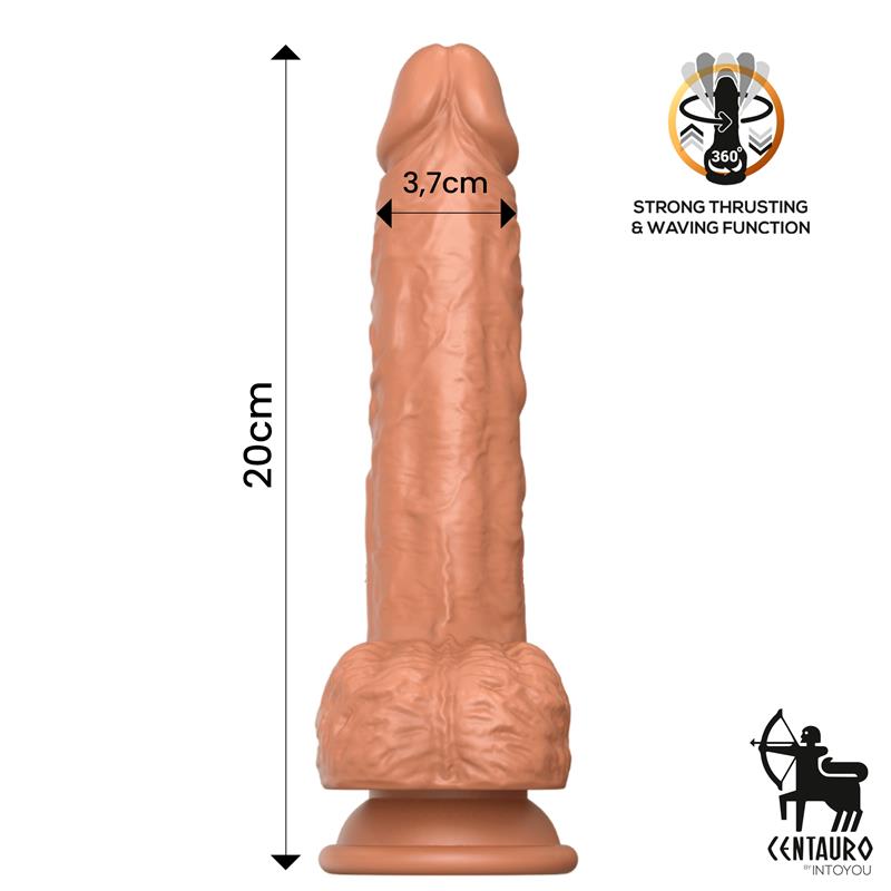 Octavius Dildo with Thrusting, 360? Waving and Vibrating 7.8 - 20 cm