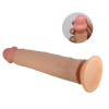 Sharife Dildo Sliding Skin-Retractil 25 cm