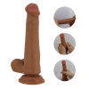 Tallen Dildo wirh Retractil-Sliding Skin Tan 22 cm