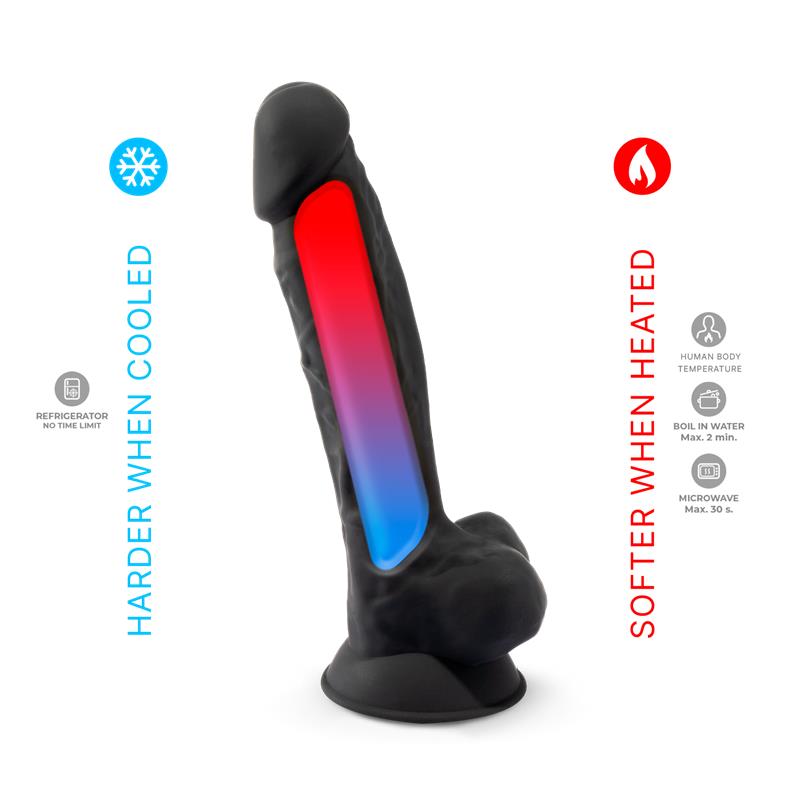 Dildo Dual Density Mod. 1 - 9 Black