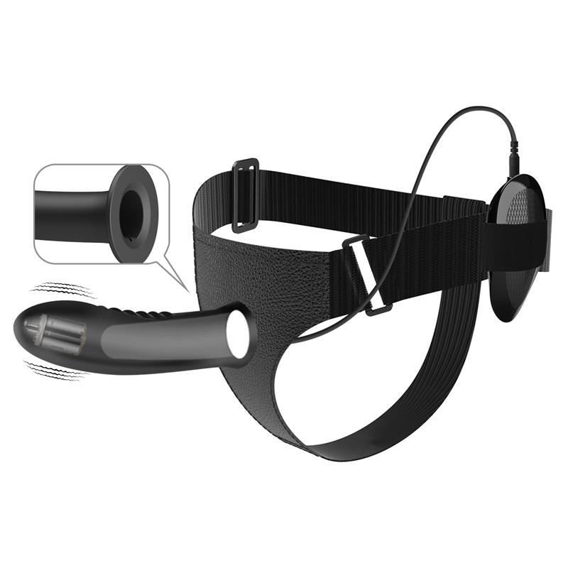 Myron Strap-On with Vibrating Dildo 7.2