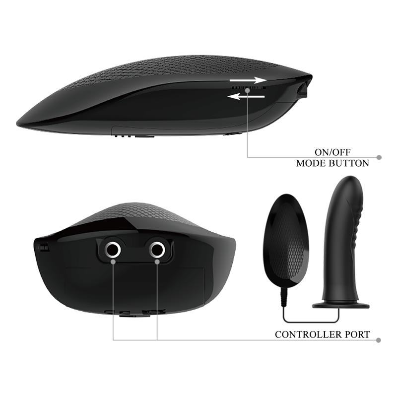 Myron Strap-On with Vibrating Dildo 7.2