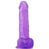 Dildo Jelly Studs 8 Purple