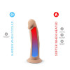 Dildo Dual Density Silicone Mod. 2 - 6