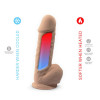 Dildo ual Density Silicone Mod. 1 - 8.5