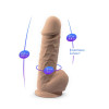 Dildo ual Density Silicone Mod. 1 - 8.5