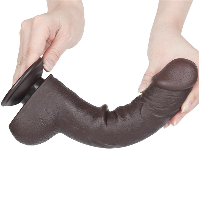 Sliding Skin Dual Layer Dildo 9.5
