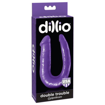 Dildo Double Trouble Purple