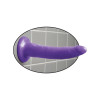 Dildo Slim 17,8 cm Purple