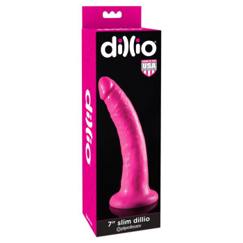 Dildo Slim 17,8 cm Pink