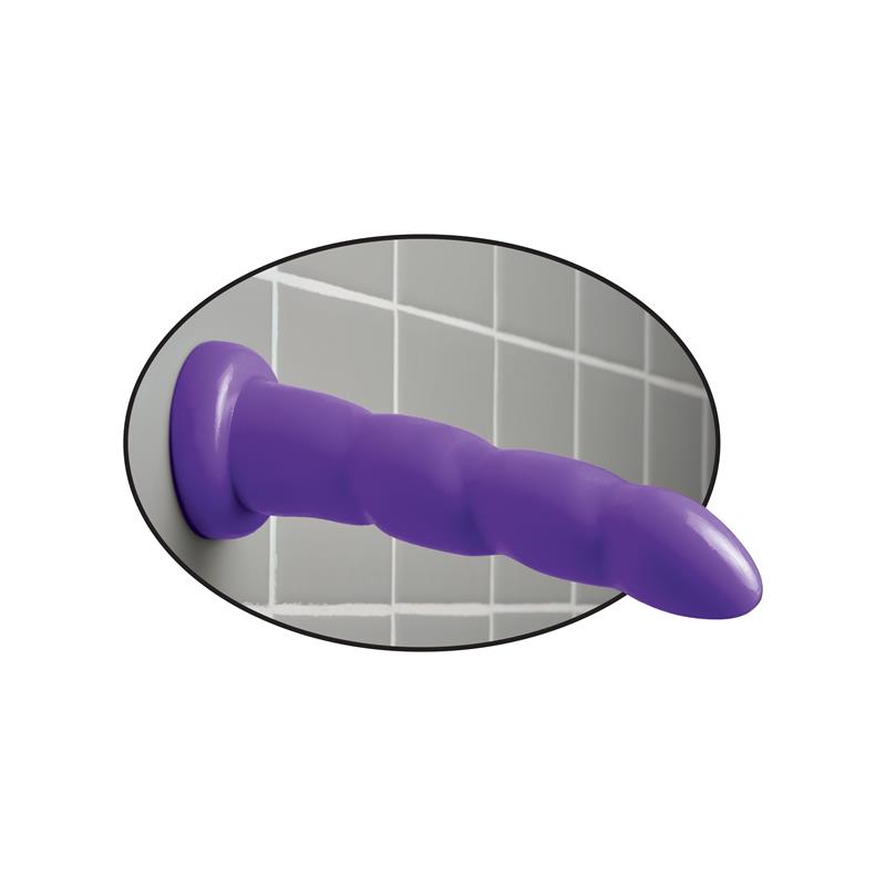 Dildo Twister 15,2 cm Purple