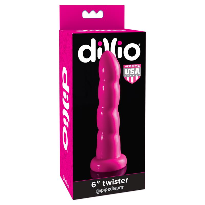 Dildo Twister 15,2 cm Pink