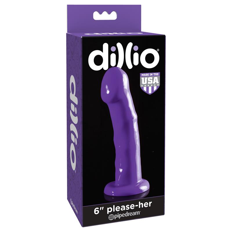 Dildo Please Her 16,5 cm Purple