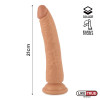 Tucker Realistic Articulable-Posable Dildo 8.2 Flesh