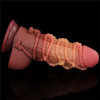 Dildo Dual Layer King Size Nature 9.5