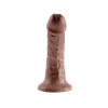 King Cock Dildo 6 - Brown